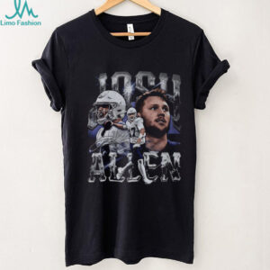Josh Allen Buffalo Bills NFL Football graphic signature shirt