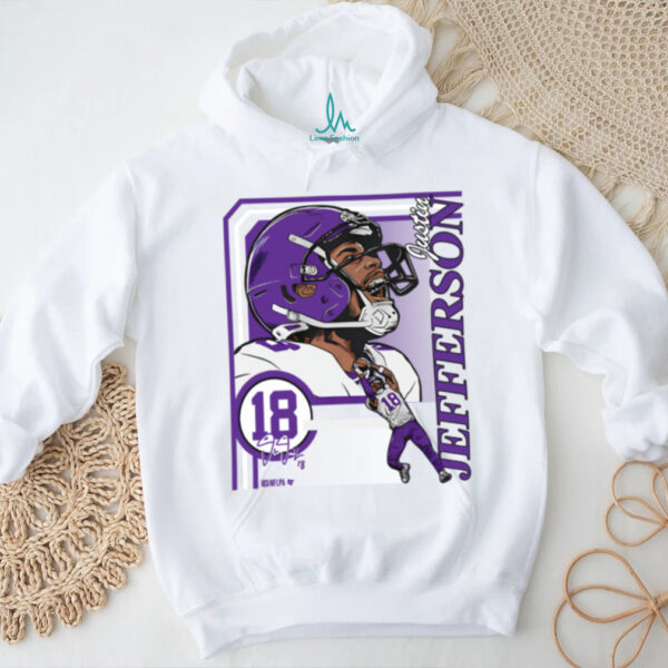 Justin Jefferson Collage Frame T Shirt Hoodie
