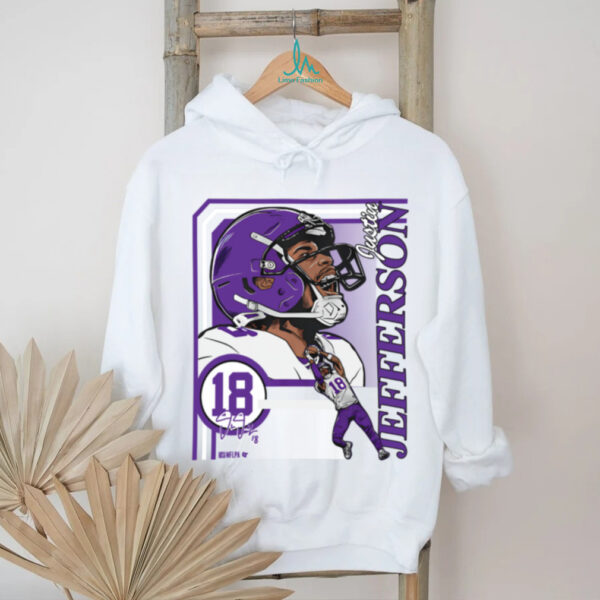 Justin Jefferson Collage Frame T Shirt Hoodie