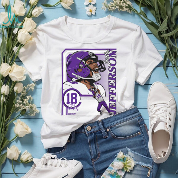 Justin Jefferson Collage Frame T Shirt Hoodie