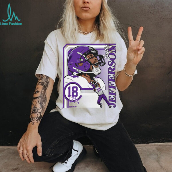 Justin Jefferson Collage Frame T Shirt Hoodie