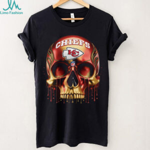 Kansas City Chiefs Golden Skull Shirt
