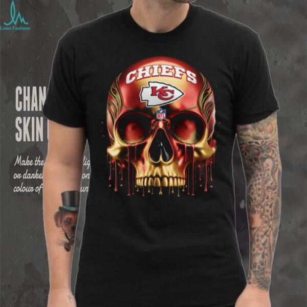 Kansas City Chiefs Golden Skull Shirt