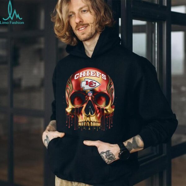 Kansas City Chiefs Golden Skull Shirt