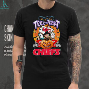 Kansas City Chiefs x Horror Movies Halloween Trick or Treat shirt
