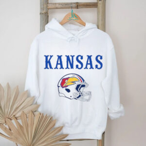 Kansas Jayhawks Mens White Football Whitehawk Shirt