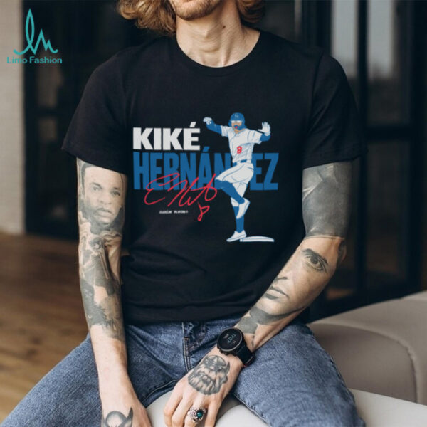 Kike Hernández #8 Los Angeles Dodgers Player Graphic Shirt
