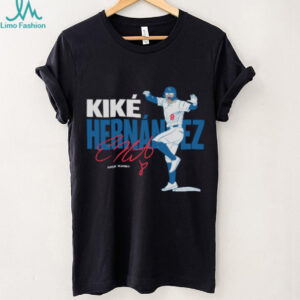 Kike Hernández #8 Los Angeles Dodgers Player Graphic Shirt