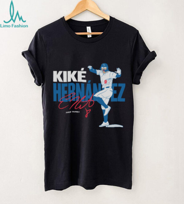 Kike Hernández #8 Los Angeles Dodgers Player Graphic Shirt