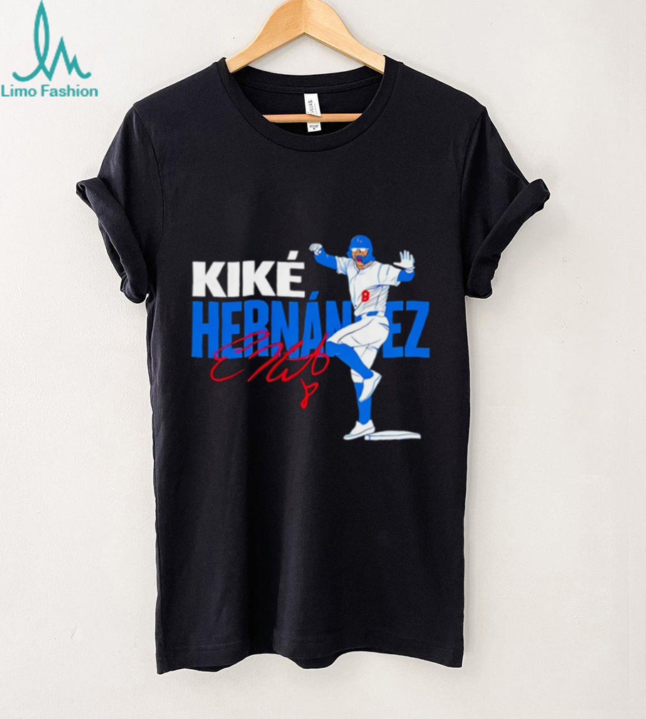 Kike Hernandez Los Angeles Dodgers Baseball 2025 signature shirt Kike Hernandez Los Angeles Dodgers Baseball 2025 signature shirt