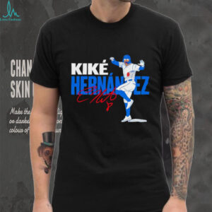 Kike Hernandez Los Angeles Dodgers Baseball 2025 signature shirt