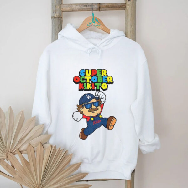 Kiké Hernández Los Angeles Dodgers baseball Super october Kikito shirt