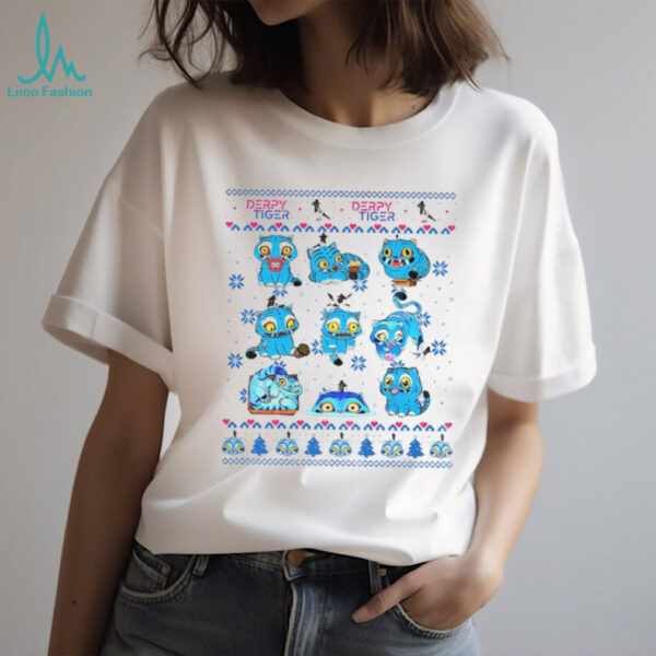 Kpop Derpy The Tiger Demon Hunter Saja Boys Huntrix Christmas graphic shirt