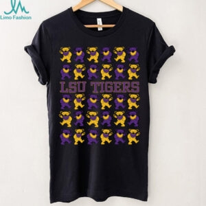 LSU Grateful Dead Dancing Bears Logo Shirt