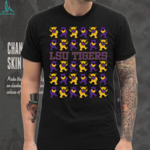 LSU Grateful Dead Dancing Bears Logo Shirt