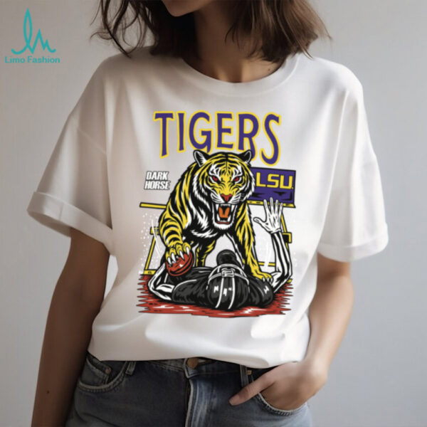 LSU Tigers Dark Horse Death Valley T Shirt Hoodie