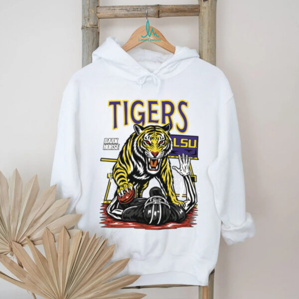LSU Tigers Dark Horse Death Valley T Shirt Hoodie