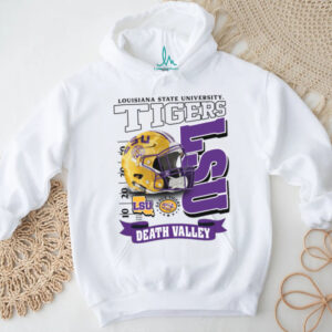 LSU Tigers Football Death Valley Throwback Helmet Shirt