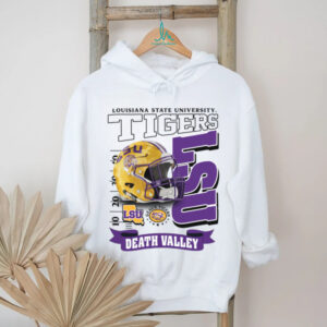LSU Tigers Football Death Valley Throwback Helmet Shirt