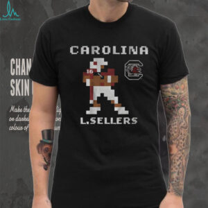 LaNorris Sellers 8 bit Retro Baller South Carolina Gamecocks football shirt