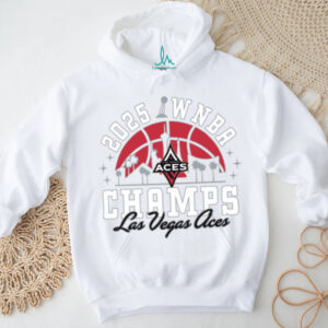 Las Vegas Aces 2025 WNBA Finals Champions Skyline Hoodie