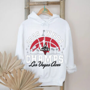 Las Vegas Aces 2025 WNBA Finals Champions Skyline Hoodie