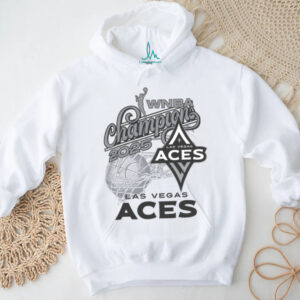 Las Vegas Aces Championship Merch Aces 2025 WNBA Finals Champions Hoop Dreams Tee