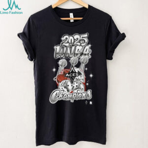 Las Vegas Aces round21 2025 WNBA Finals Champions Graffiti Art T Shirt