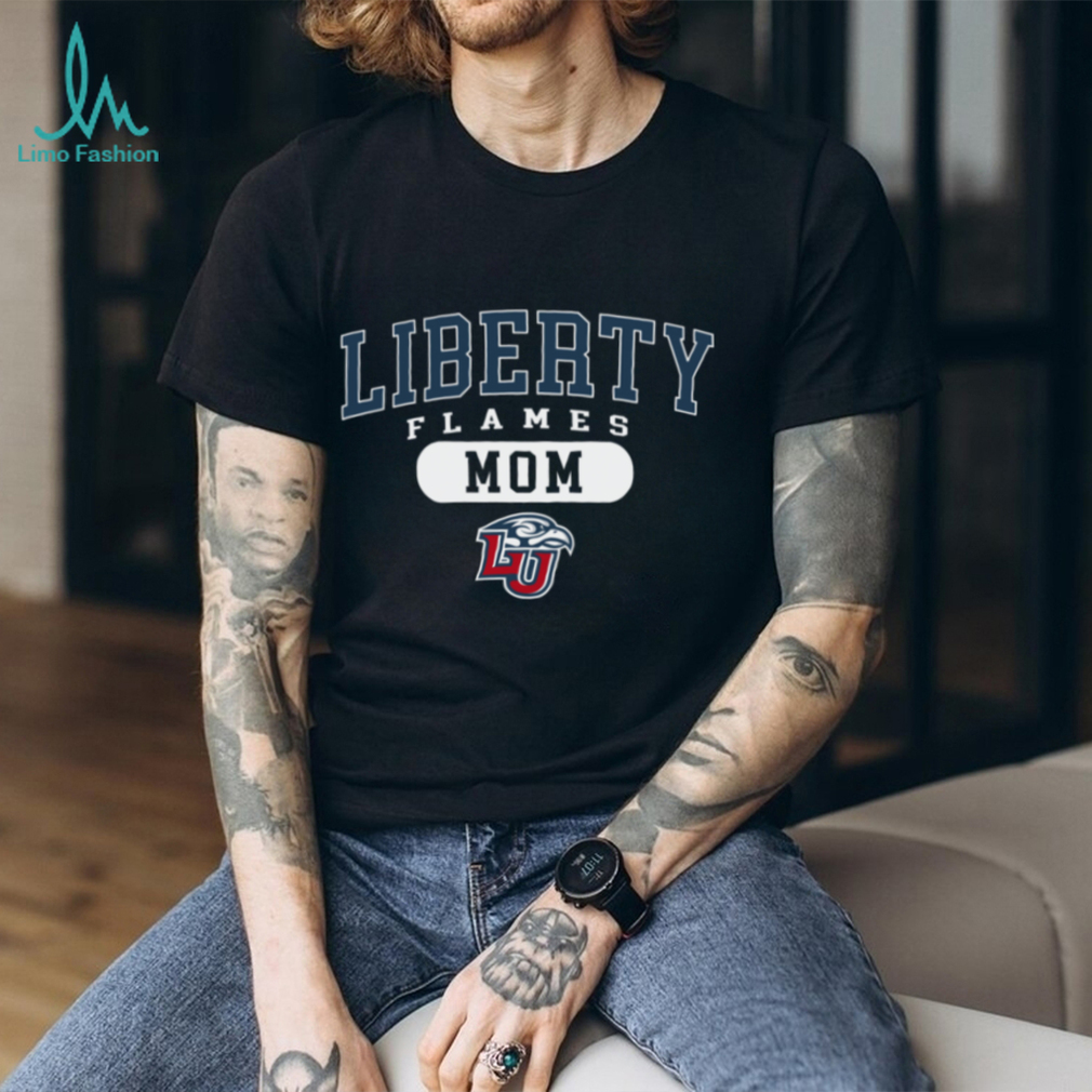Liberty Flames Champion Unisex Mom Tee Liberty Flames Champion Unisex Mom Tee