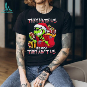 Liberty Flames X Grinch They Hate Us Because They Ain’t Us Christmas Tee