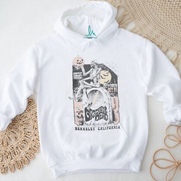 Liquid Blue Merch Grateful Dead Berkeley Grave Cream T Shirt