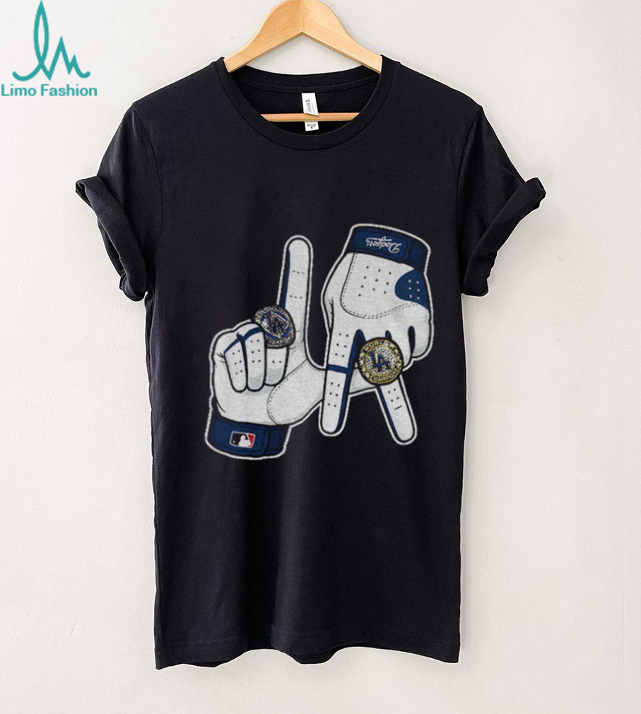 Los Angeles Dodgers 2025 LA Gloves Rings shirt Los Angeles Dodgers 2025 LA Gloves Rings shirt