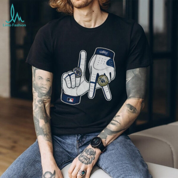Los Angeles Dodgers 2025 LA Gloves Rings shirt