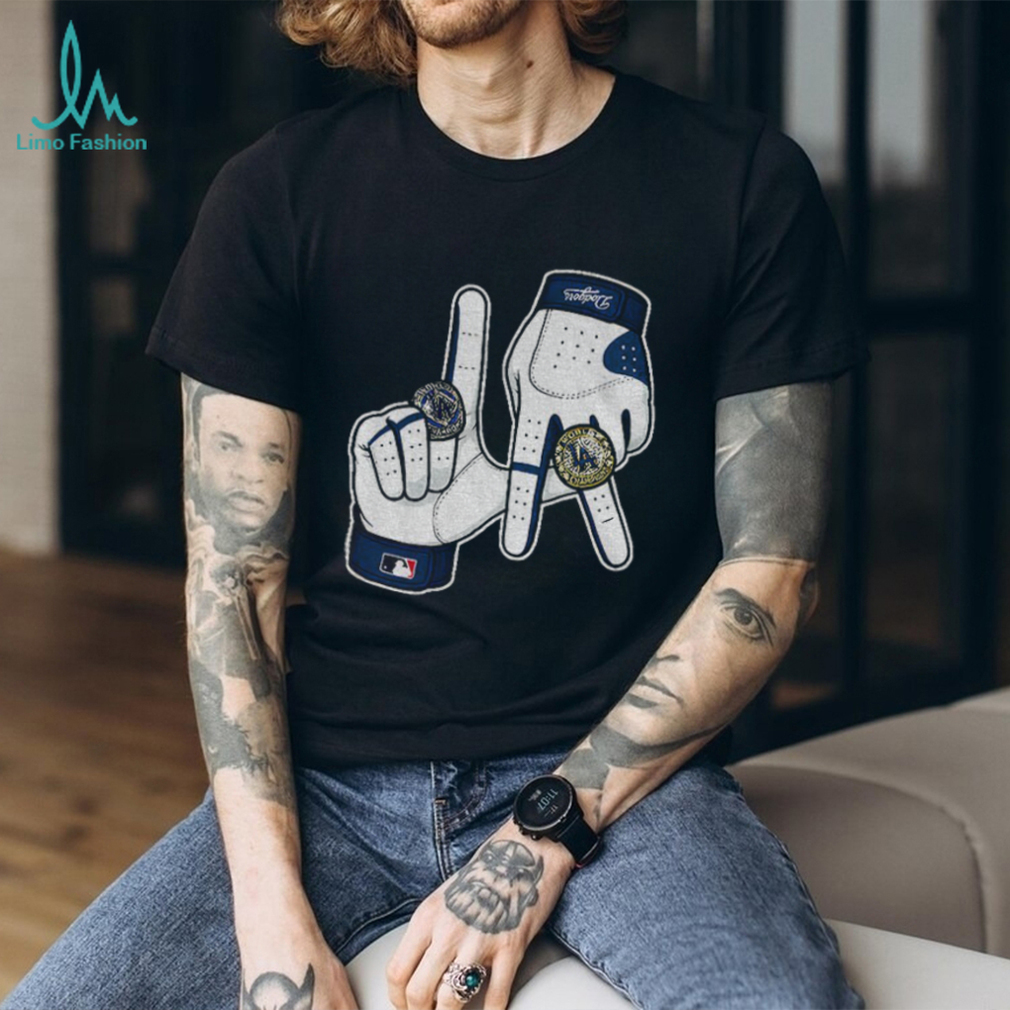 Los Angeles Dodgers 2025 LA Gloves Rings shirt Los Angeles Dodgers 2025 LA Gloves Rings shirt