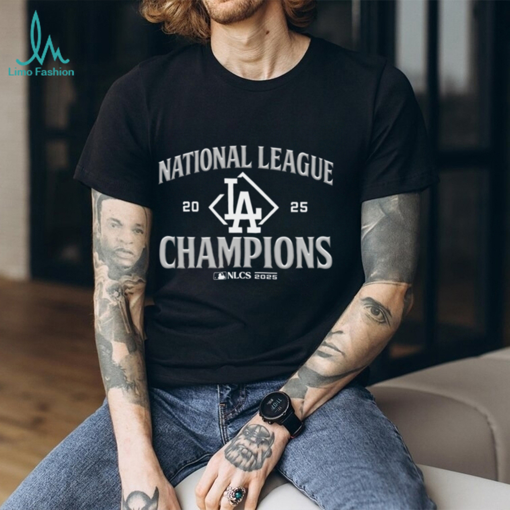 Los Angeles Dodgers 2025 NL Champions Blue Crew Forever T Shirt Los Angeles Dodgers 2025 NL Champions Blue Crew Forever T Shirt