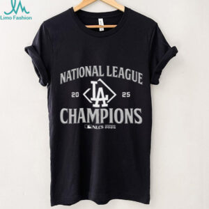 Los Angeles Dodgers 2025 NL Champions Blue Crew Forever T Shirt