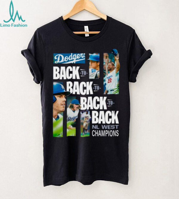 Los Angeles Dodgers 2025 NL West Division Champions AOP shirt