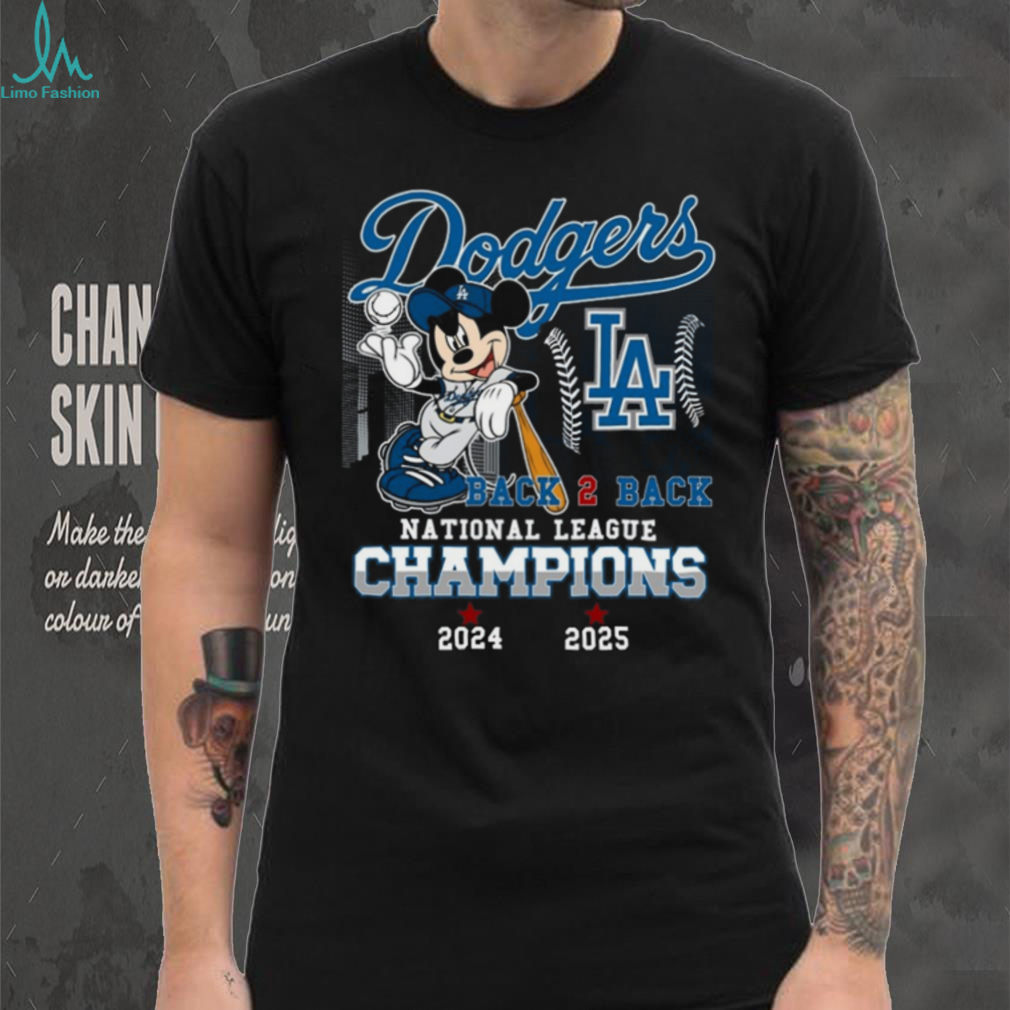 Los Angeles Dodgers 2025 National League Champions Back 2 Back Unisex T Shirt Los Angeles Dodgers 2025 National League Champions Back 2 Back Unisex T Shirt