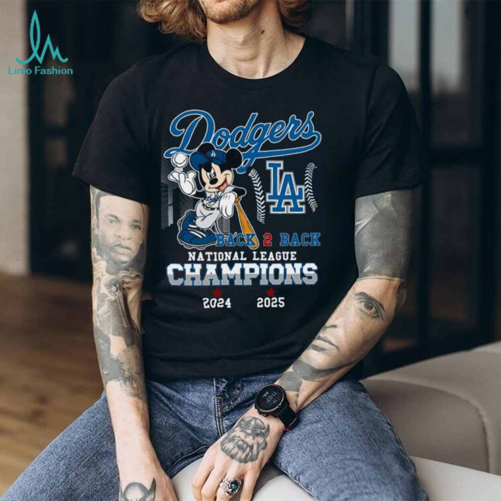 Los Angeles Dodgers 2025 National League Champions Back 2 Back Unisex T Shirt Los Angeles Dodgers 2025 National League Champions Back 2 Back Unisex T Shirt