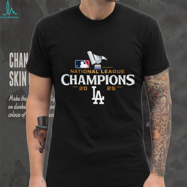 Los Angeles Dodgers 2025 National League Champions Division Champs October Baseball T Shirt