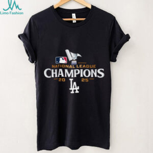Los Angeles Dodgers 2025 National League Champions Division Champs October Baseball T Shirt