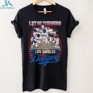 Los Angeles Dodgers 2025 National League Champions Lets Go Dodgers Unisex T Shirt