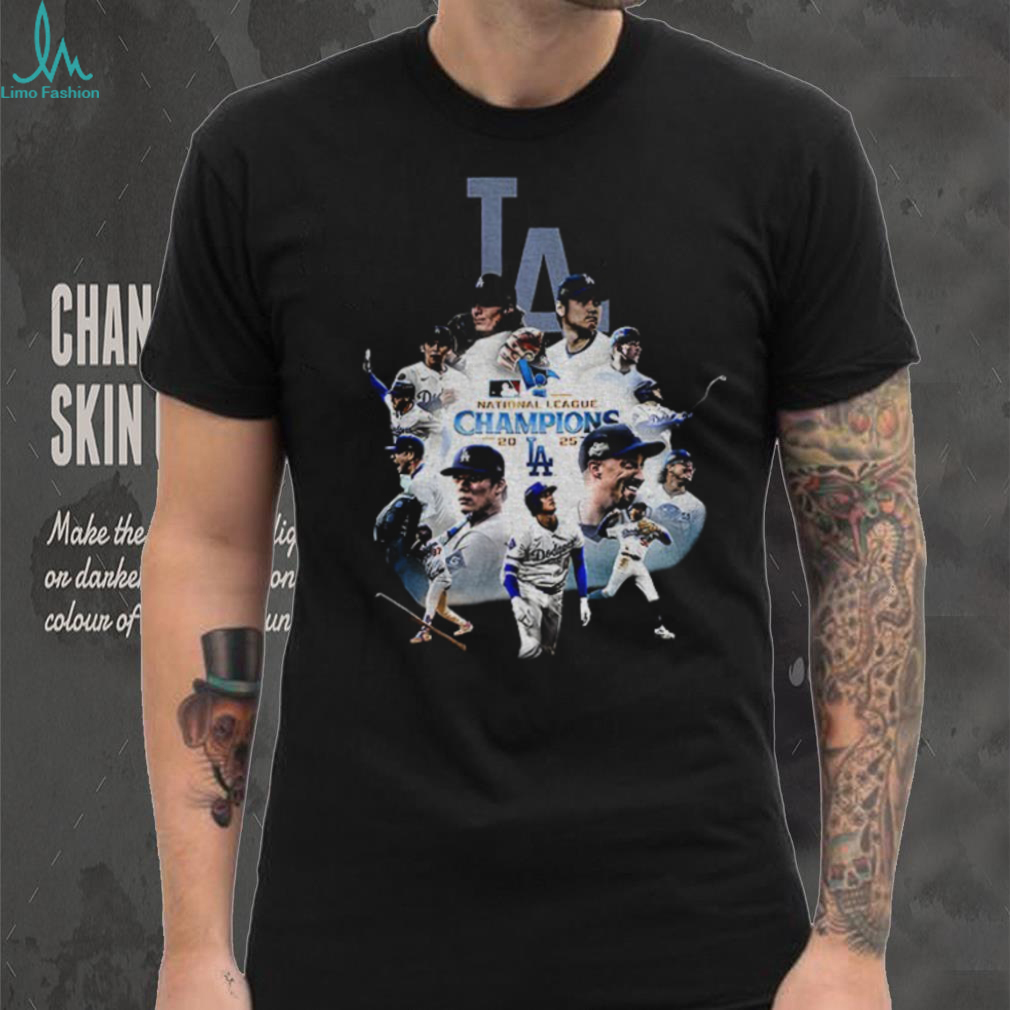 Los Angeles Dodgers 2025 National League Championship Series Champions t shirt Los Angeles Dodgers 2025 National League Championship Series Champions t shirt