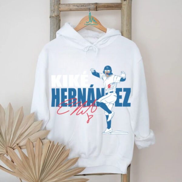 Los Angeles Dodgers Merch Kiké Hernández Cartoon Shirt