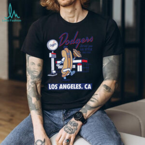 Los Angeles Dodgers Mitchell Ness Deli Graphic Baseball TShirt