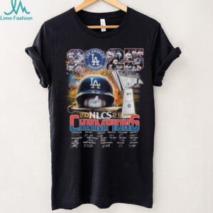 Los Angeles Dodgers NLCS 2025 Signature Unisex T Shirt