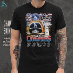 Los Angeles Dodgers NLCS 2025 Signature Unisex T Shirt