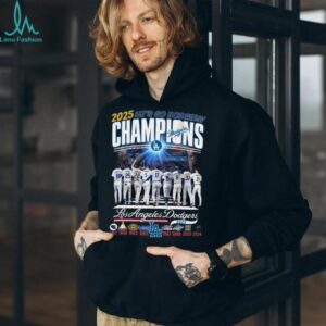 Los Angeles Dodgers National League Champions 2025 Lets Go Dodgers shirt