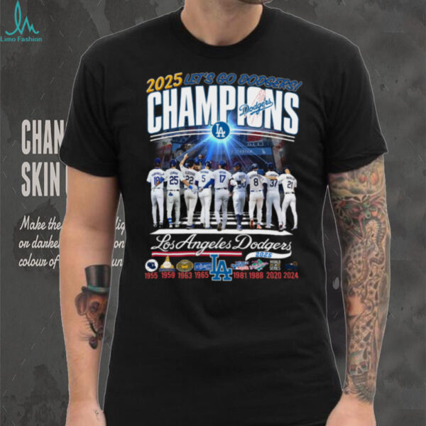 Los Angeles Dodgers National League Champions 2025 Lets Go Dodgers shirt