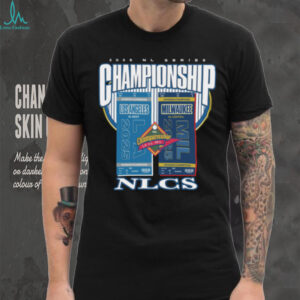 Los Angeles Dodgers Vs Milwaukee Brewers 2025 National League Championship Series Matchup Shirt